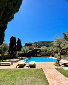 The pool at Hotel Valldemossa